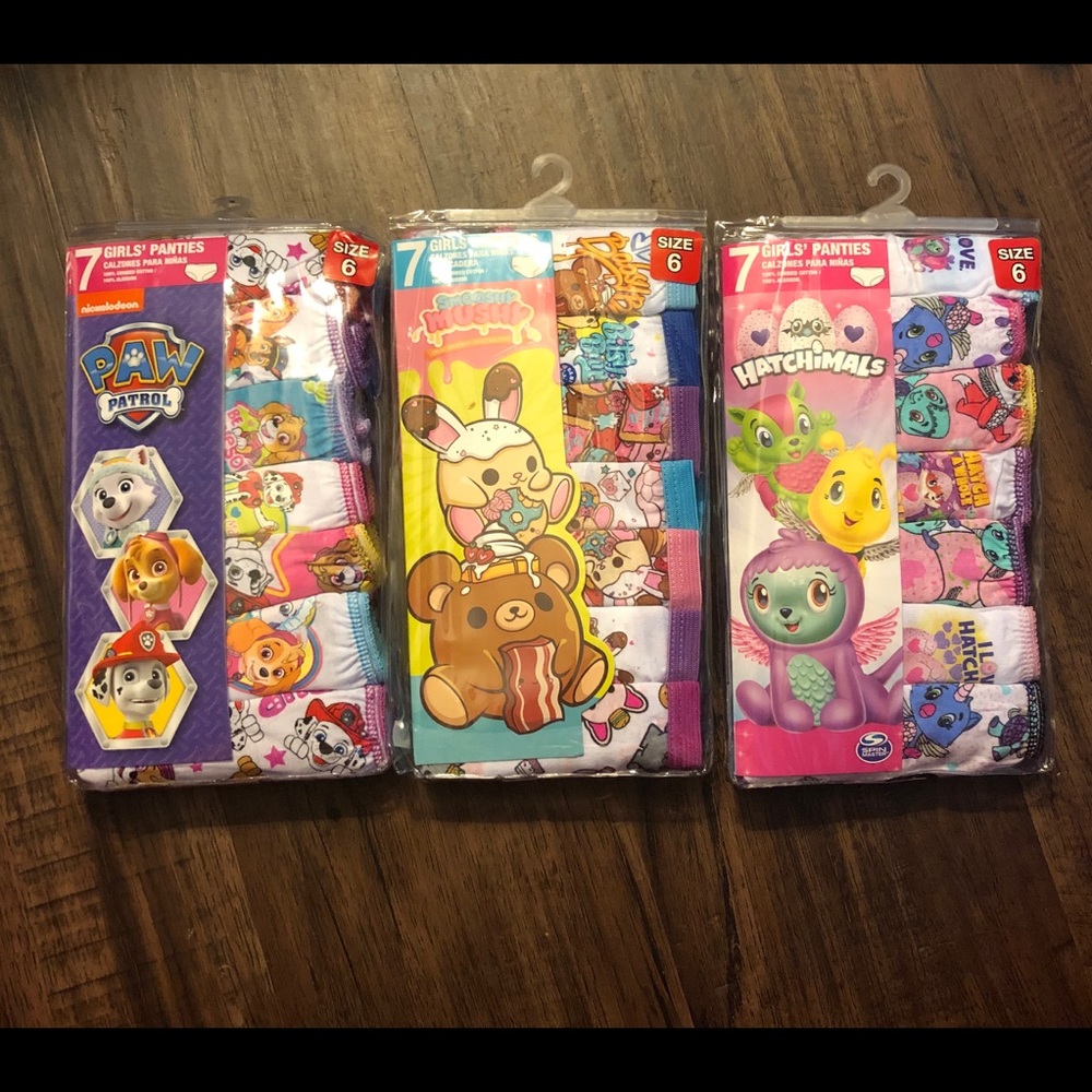Girls 21 pair panty bundle!